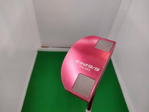 【中古】 キャスコ Red 9/9 RM-002 34インチ パター PT オリジナルカーボン (フレックスその他) メンズ 男性用 右利き 右用 Cランク ゴルフクラブ