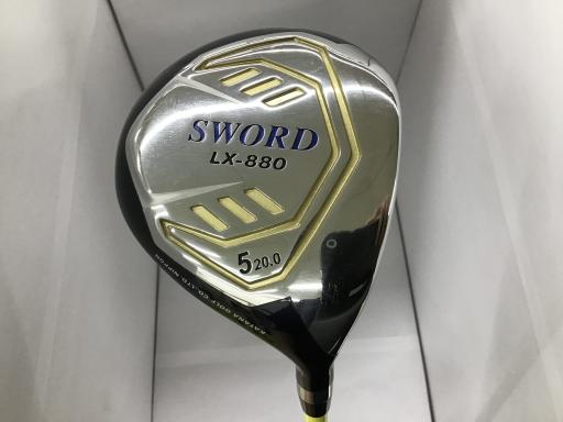 【中古】 カタナゴルフ SWORD LX-880 5W フェアウェイウッド FW Motore Speeder Five(フェアウェイ) (フレックスR) メンズ 男性用 右利き 右用 Bランク ゴルフクラブ
