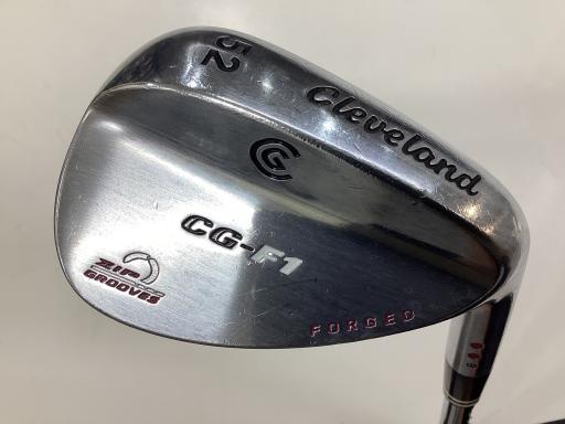 【中古】 クリーブランド CG-F1 FORGED 52°/08° ウェッジ WG Dynamic Gold (フレックスS) メンズ 男性用 右利き 右用 Dランク ゴルフクラブ