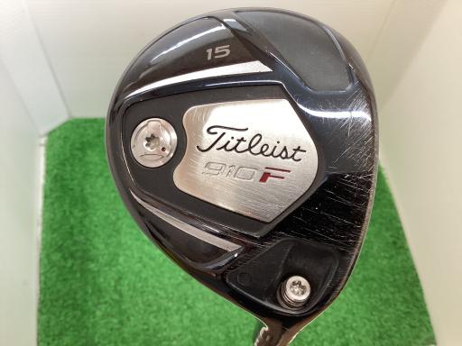 【中古】 タイトリスト 910 F 15° フェアウェイウッド FW Diamana ’ahina 60 (フレックスS) メンズ 男性用 右利き 右用 Cランク ゴルフクラブ