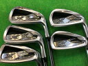 【中古】 ダンロップ XXIO(2024) eks 5S アイアンセット IR Miyazaki AX-3(IR) (フレックスS) メンズ 男性用 右利き 右用 Cランク ゴルフクラブ