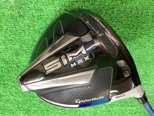 【中古】 テーラーメイド SIM MAX 9° ドライバー DR 純正特注シャフト (フレックスS) メンズ 男性用 右..
