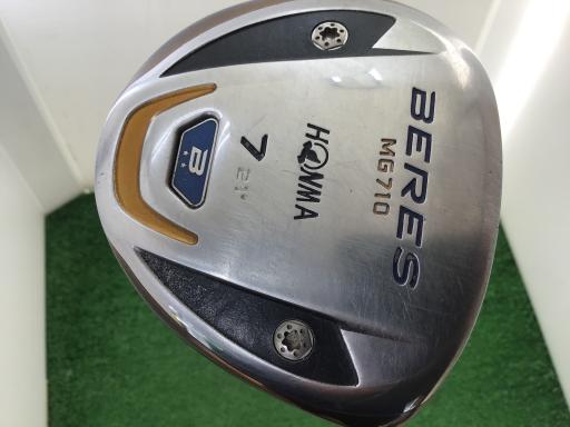 【中古】 本間ゴルフ BERES MG710 7W フェアウェイウッド FW 2S ARMRQ UD54(フェアウェイ) (フレックスR) メンズ 男性用 右利き 右用 Cランク ゴルフクラブ
