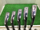 中古 Cランク （フレックスS） タイトリスト Titleist　T200(2021)　5S NS　PRO　105T S 男性用 右利き アイアンセット IR