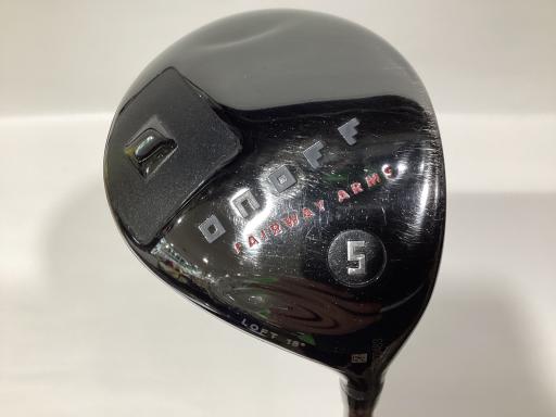 DAIWA - 【中古】 グローブライド ONOFF ARMS(2017) KURO 5W フェアウェイウッド FW SMOOTH KICK MP-617F (フレックスSR) メンズ 男性用 右利き 右用 Cランク ゴルフクラブ