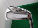 【中古】 本間ゴルフ TOUR WORLD TW747V 6S アイアンセット IR AMT TOUR WHITE (フレックスS) メンズ 男性用 右利き 右...