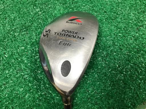 KASCO - 【中古】 キャスコ POWER TORNADO E-Spec 55 ユーティリティ UT POWER TORNADO E-Spec (フレックスR) メンズ 男性用 右利き 右用 Cランク ゴルフクラブ