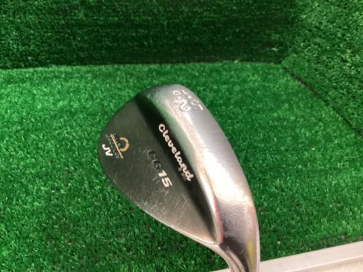 中古 Dランク （フレックスS） クリーブランド CG15　ブラックパール　ZIP　GROOVES　52°/10° Dynamic　Gold S200 男性用 右利き ウェッジ WG