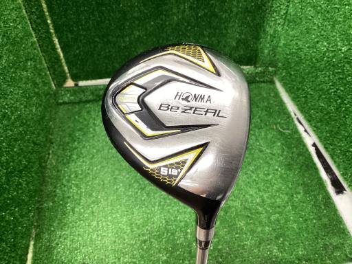 【中古】 本間ゴルフ Be ZEAL 525 5W フェアウェイウッド FW VIZARD for Be ZEAL(フェアウェイ) (フレックスSR) メンズ 男性用 右利き 右用 Cランク ゴルフクラブ