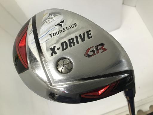 中古 Cランク （フレックスS） ブリヂストン TOURSTAGE　X-DRIVE　GR(2010)　U3 GS　95 S200 男性用 右利き ユーティリティ UT