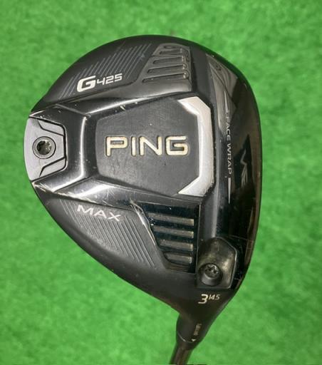 タイプ男性用利き手右利き商品コード2100400760363クラブ種別フェアウェイウッドメーカー名ピン商品名G425　MAX　3W（アーコス無し）発売年2020シャフトPING　TOUR　173−65（FW）シャフト材質カーボンメーカーフレックスSフレックスSクラブセット組合せ内容クラブセット本数0クラブセット不足本数0クラブセット実本数0総合ランク&nbsp;ランクについて傷状態：ヘッド上部C傷状態：フェースC傷状態：ヘッド下部C傷状態：シャフトB傷状態：グリップオリジナル 良好傷状態：ヘッドカバー純正品（普通）査定特記・商品状態&nbsp;メーカーカタログ情報となりますので、実商品と異なる場合がございます。ヘッドロフト角(°)14.5ヘッド体積(cc)176シャフト長(インチ)43クラブ重量(g)店舗名札幌手稲前田店住所北海道札幌市手稲区前田7条10丁目10番15号電話番号011-676-5280ピンG425　MAX　3W(アーコス無し)
