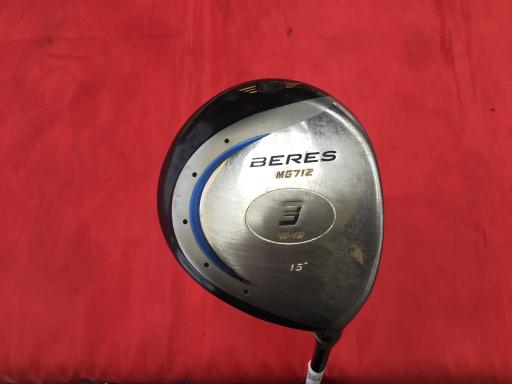 【中古】 本間ゴルフ BERES MG712 3W フェアウェイウッド FW 3S ARMRQ B49 (フレックスR) メンズ 男性用 右利き 右用 Cランク ゴルフクラブ