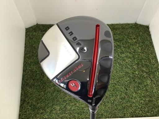 【中古】 グローブライド ONOFF ARMS(2020) KURO 4W フェアウェイウッド FW LABOSPEC SHINARI:f60K (フレックスS) メンズ 男性用 右利き 右用 Cランク ゴルフクラブ