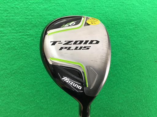 【中古】 ミズノ T-ZOID PLUS U6 ユーティリティ UT オリジナルカーボン (フレックスS) メンズ 男性用 右利き 右用 Cランク ゴルフクラブ