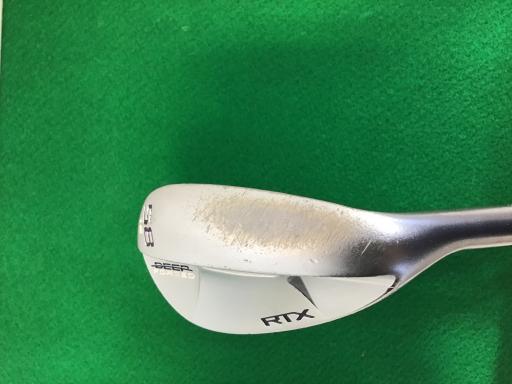 Rakuten - 【中古】 クリーブランド Cleveland RTX DEEP FORGED 58°/12° MID ウェッジ WG 純正特注シャフト (フレックスX) メンズ 男性用 右利き 右用 Cランク ゴルフクラブ