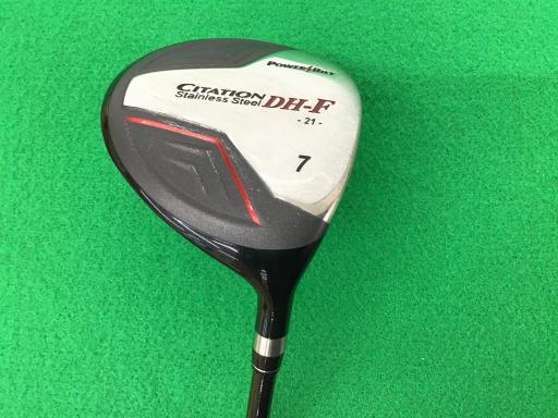 【中古】 パワービルト CITATION DH-F 7W フェアウェイウッド FW オリジナルカーボン (フレックスR) メンズ 男性用 右利き 右用 Cランク ゴルフクラブ