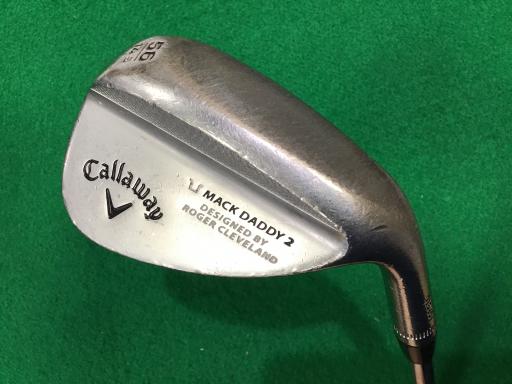 【中古】 キャロウェイ MACK DADDY 2 クロムメッキ 56°/14°S ウェッジ WG Dynamic Gold (フレックスS) メンズ 男性用 右利き 右用 Cランク ゴルフクラブ