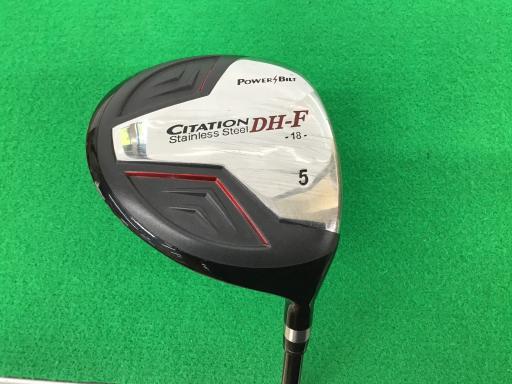 【中古】 パワービルト CITATION DH-F 5W フェアウェイウッド FW オリジナルカーボン (フレックスR) メンズ 男性用 右利き 右用 Cランク ゴルフクラブ