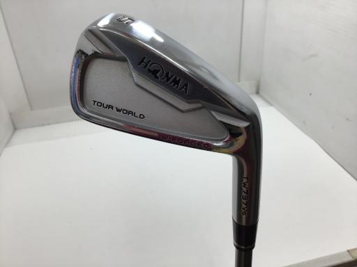 中古 Cランク （フレックスS） 本間ゴルフ TOUR　WORLD　TW737Vs　6S VIZARD　IB95 S 男性用 右利き アイアンセット IR