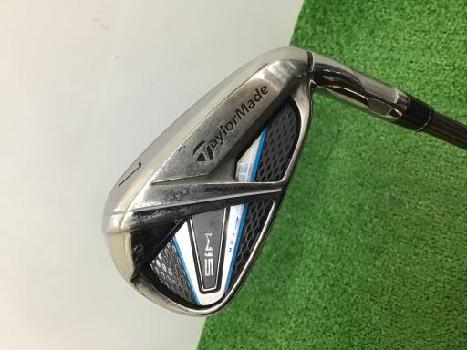 【中古】 テーラーメイド SIM MAX 5S アイアンセット IR TENSEI BLUE TM60(IR) (フレックスS) メンズ 男性用 右利き 右用 Cランク ゴルフクラブ