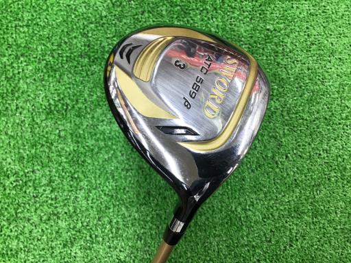 【中古】 カタナゴルフ SWORD ATC 589-β 3W フェアウェイウッド FW SWORD Motore Speeder 589β (フレックスR) メンズ 男性用 右利き 右用 Cランク ゴルフクラブ