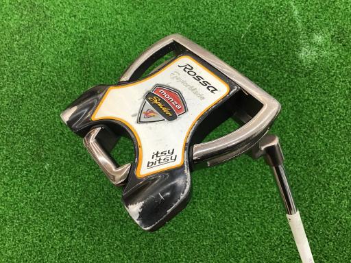 【中古】 テーラーメイド Rossa agsi+ itsy bitsy SPIDER クランクネック 34インチ パター PT スチール (フレックスその他) メンズ 男性用 右利き 右用 Cランク ゴルフクラブ