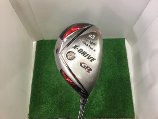 【中古】 ブリヂストン TOURSTAGE X-DRIVE GR(2010) U3 ユーティリティ UT GS 95 (フレックスS) メンズ 男性用 右利き 右用 Cランク ゴルフクラブ