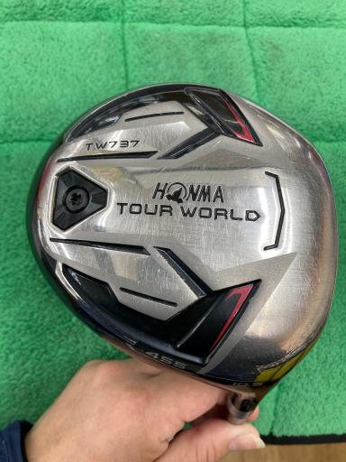 中古 Cランク （フレックスS） 本間ゴルフ TOUR　WORLD　TW737　455　10.5° VIZARD　EX-C65 S 男性用 右利き ドライバー DR