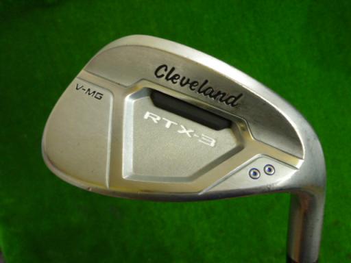 【中古】 クリーブランド Cleveland RTX-3 キャビティバック ツアーサテン 58°/09° ウェッジ WG Dynamic Gold (フレックスS) メンズ 男性用 右利き 右用 Cランク ゴルフクラブ