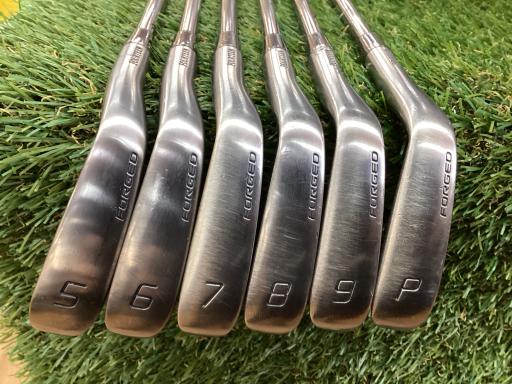 【中古】 フォーティーン TB-5 FORGED ライトブラック 6S アイアンセット IR FS-90i (フレックスS) メンズ 男性用 右利き 右用 Cランク ゴルフクラブ