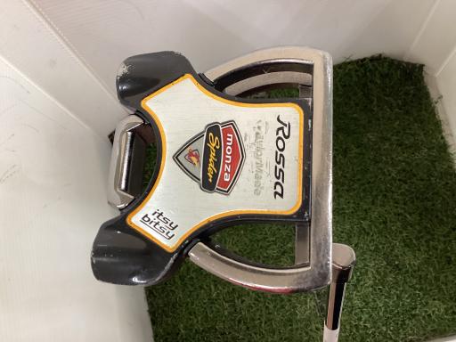 【中古】 テーラーメイド Rossa agsi+ itsy bitsy SPIDER クランクネック 33インチ パター PT スチール (フレックスその他) メンズ 男性用 右利き 右用 Cランク ゴルフクラブ