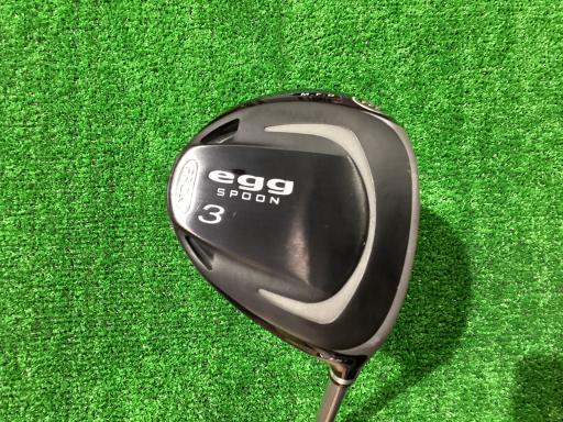 【中古】 プロギア egg M.F.D SPOON 3W(15°) フェアウェイウッド FW eggオリジナルカーボン (フレックスS) メンズ 男性用 右利き 右用 Cランク ゴルフクラブ