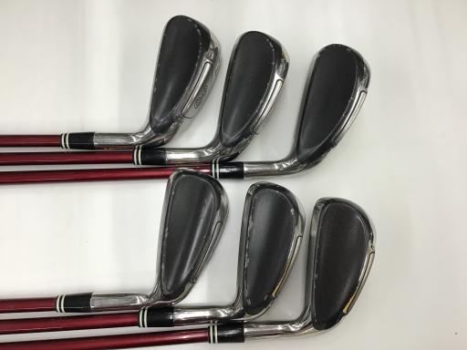 【中古】 クリーブランド HiBORE 6S アイアンセット IR HiBORE (GRAPHITE DESIGN) (フレックスR) メンズ 男性用 右利き 右用 Cランク ゴルフクラブ
