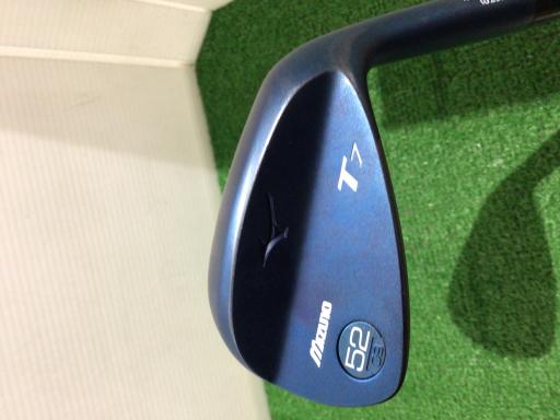 【中古】 ミズノ Mizuno T7(ブルー) 限定 52°/9° ウェッジ WG Dynamic Gold TOUR ISSUE ONYX BLACK (フレ...