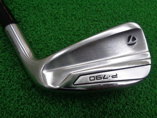 【中古】 テーラーメイド Taylor Made P・790(2019) 6S アイアンセット IR 純正特注シャフト (フレックスS) メンズ 男性用 右利き 右用 Cランク ゴルフクラブ