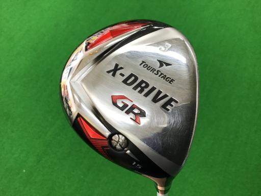 【中古】 ブリヂストン TOURSTAGE X-DRIVE GR(2010) 3W フェアウェイウッド FW 純正特注シャフト (フレックスS) メンズ 男性用 右利き 右用 Cランク ゴルフクラブ