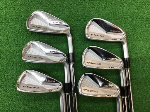 中古 Dランク （フレックスS） ブリヂストン TOURSTAGE　X-BLADE　709　CB　6S NS　PRO　MODUS3　TOUR120 S 男性用 右利き アイアンセ..