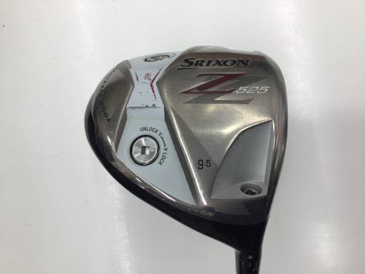 【中古】 ダンロップ SRIXON Z525 9.5° ドライバー DR ATTAS 4U 6 (フレックスS) メンズ 男性用 右利き 右用 Dランク ゴルフクラブ
