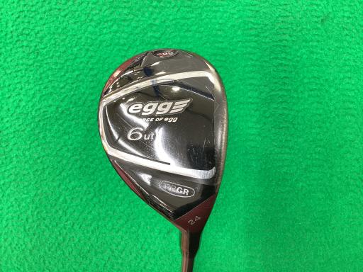 【中古】 プロギア egg(2017) U6 ユーティリティ UT eggオリジナルカーボン (フレックスSR) メンズ 男性用 右利き 右用 Cランク ゴルフクラブ