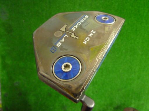 【中古】 オデッセイ STROKE LAB i #2M CH 34インチ パター PT スチール (フレックスその他) メンズ 男性用 右利き 右用 Cランク ゴルフクラブ