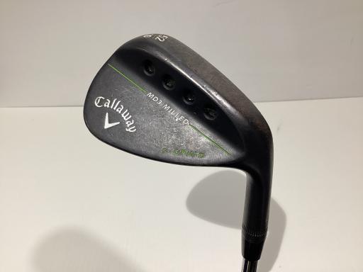 CALLAWAY - 【中古】 キャロウェイ MD 3 マットブラック 52°/10°S ウェッジ WG Dynamic Gold (フレックスS) メンズ 男性用 右利き 右用 Cランク ゴルフクラブ
