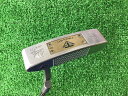 【中古】 TOULON DESIGN TOULON DESIGN SAN DIEGO シルバー(ゴールドプレート) 33インチ(SS ピストルGT) パター PT スチール (フレックスその他) メンズ 男性用 右利き 右用 Cランク ゴルフクラブ(4)