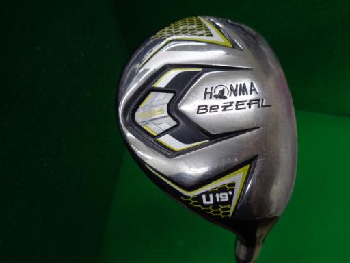 【中古】 本間ゴルフ Be ZEAL 525 19° ユーティリティ UT VIZARD for Be ZEAL(ユーティリティ) (フレックスSR) メンズ 男性用 右利き 右用 Dランク ゴルフクラブ