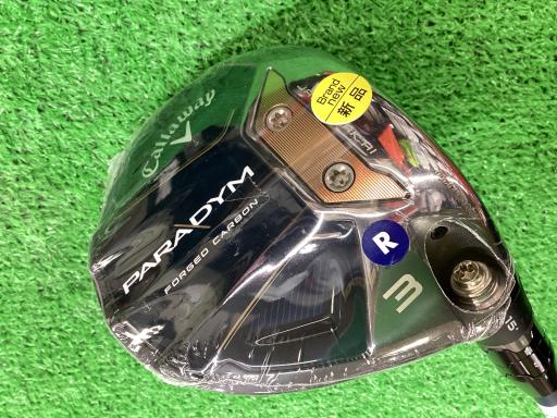 【中古】 キャロウェイ PARADYM 3W フェアウェイウッド FW VENTUS TR 5 for CW(PARADYM FW) (フレックスR) メンズ 男性用 右利き 右用 Nランク ゴルフクラブ