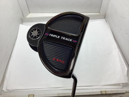 【中古】 オデッセイ TRIPLE TRACK 2-BALL 33インチ パター PT STROKE LAB BLACK (フレックスその他) メンズ 男性用 右利き 右用 Cランク ゴルフクラブ