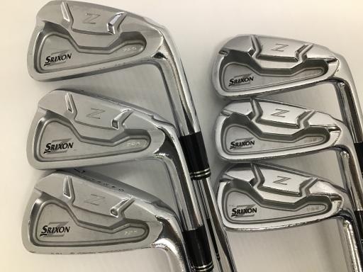 中古 Cランク （フレックスS） ダンロップ SRIXON Z725 6S 純正特注シャフト S 男性用 右利き アイアンセット IR