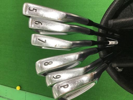 中古 Dランク （フレックスS） タイトリスト Titleist CB 712 6S Dynamic Gold S200 男性用 右利き アイアンセット IR