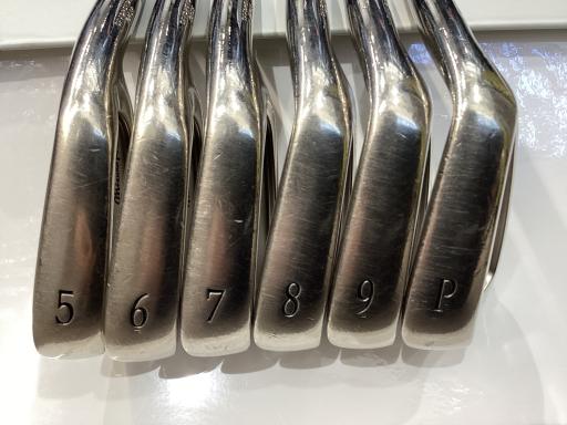 中古 Cランク （フレックスR） ミズノ Mizuno　Pro　520　6S 純正特注シャフト R 男性用 右利き アイアンセット IR