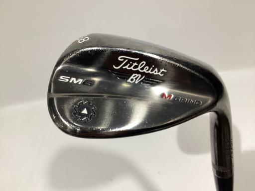 TITLEIST - 【中古】 タイトリスト VOKEY SPIN MILLED SM6 ジェットブラック 58°/08°M USA ウェッジ WG Dynamic Gold (フレックスその他) メンズ 男性用 右利き 右用 Cランク ゴルフクラブ