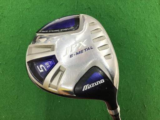 【中古】 ミズノ JPX E-METAL 5W フェアウェイウッド FW QUAD JPX E-METAL (フレックスS) メンズ 男性用 右利き 右用 Cランク ゴルフクラブ